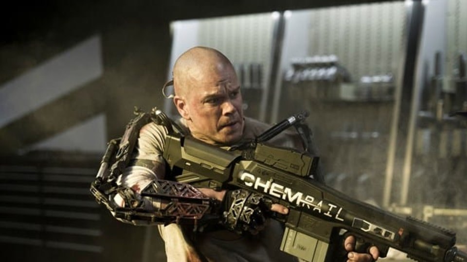 Matt Damon coby Max ve filmu Elysion